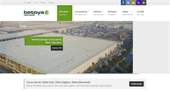 Desktop Screenshot of betoya.com.tr